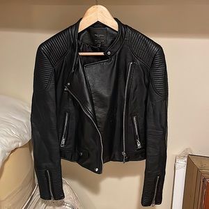 Women’s Zara Trafaluc Outerwear Leather jacket size: S